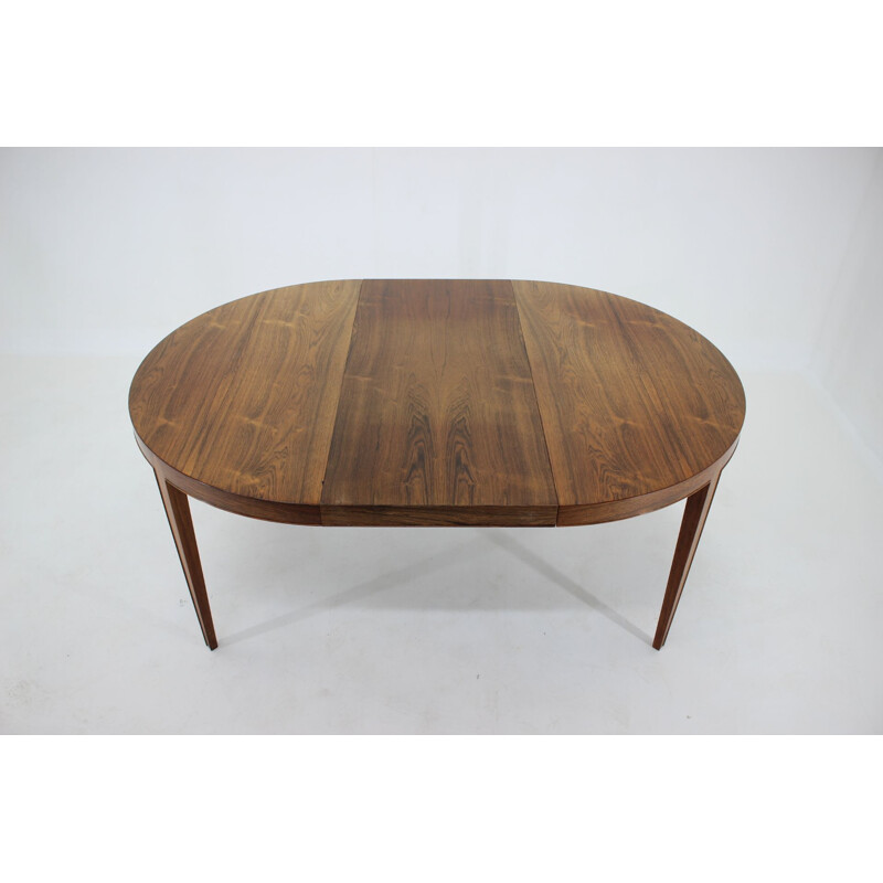 Table vintage en palissandre Severin Hansen 1960