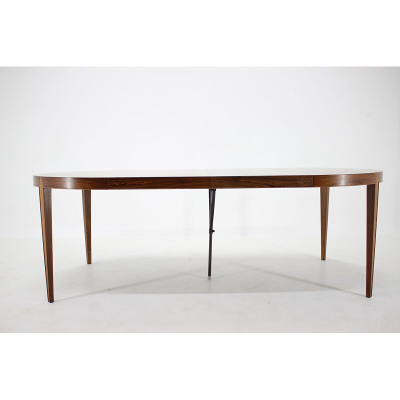 Table vintage en palissandre Severin Hansen 1960