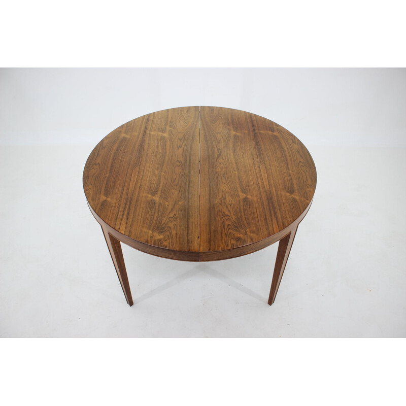 Table vintage en palissandre Severin Hansen 1960