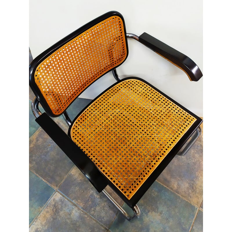 Vintage-Stuhl Cesca von Marcel Breuer Italien 1962