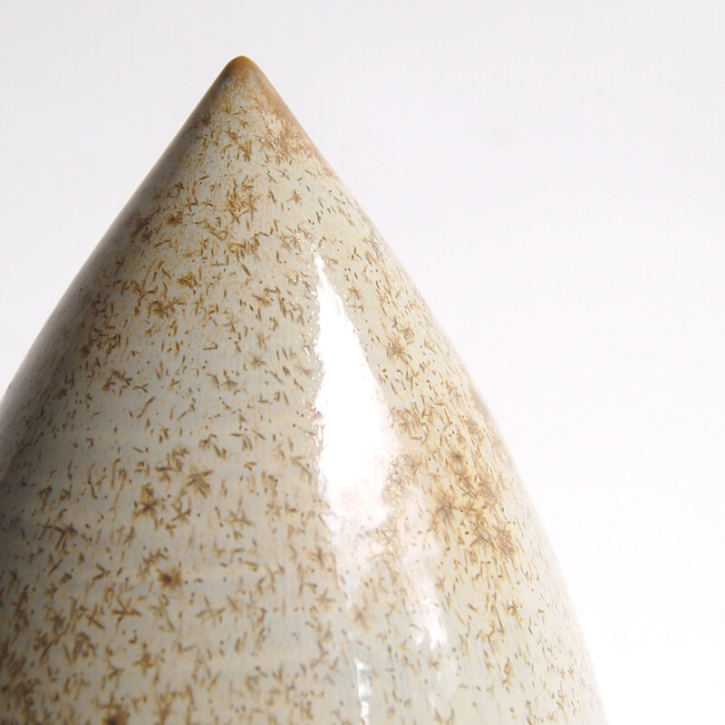 Vintage ceramic in the shape of a drop by Antonio Lampecco 1990s