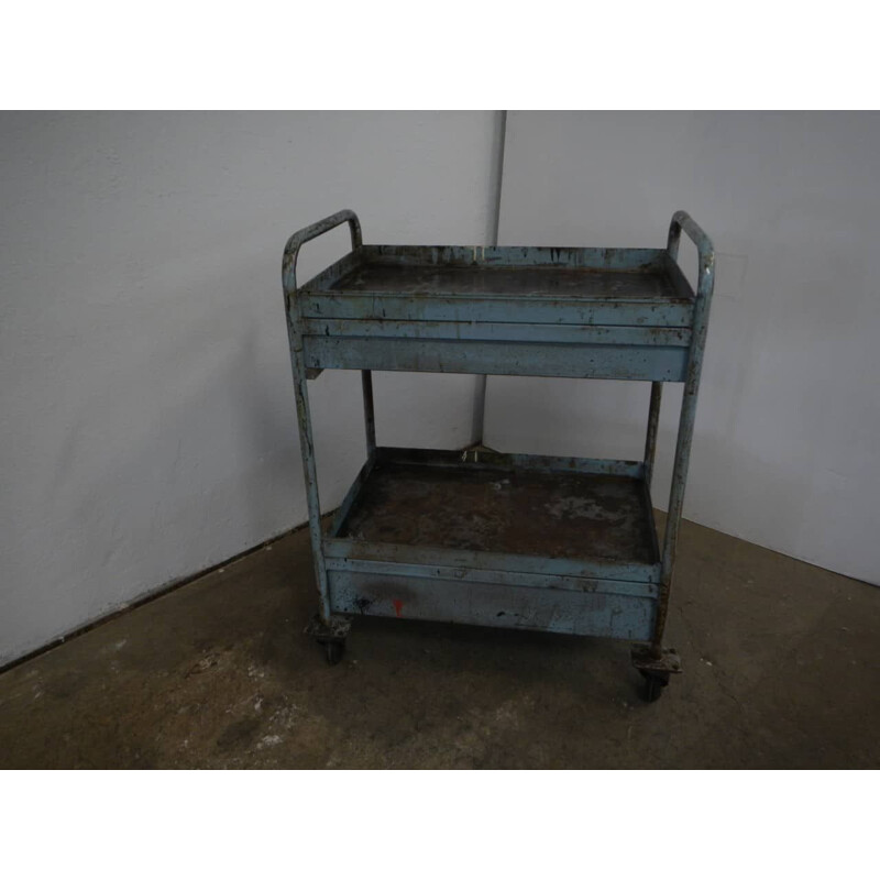 Vintage iron trolley 