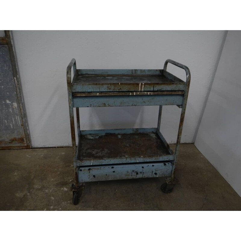 Vintage iron trolley 