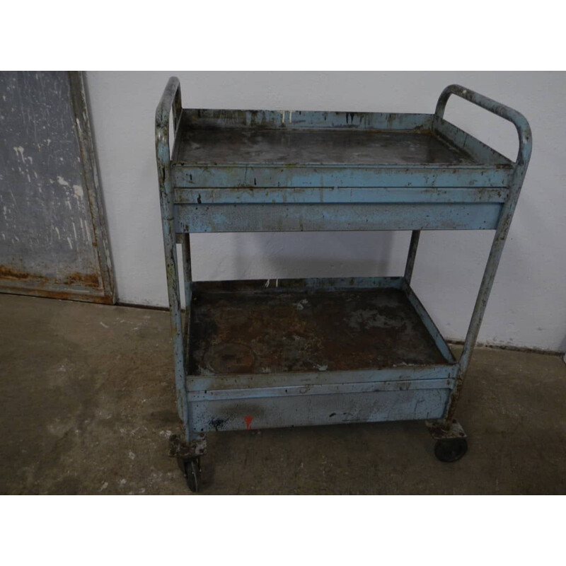 Vintage iron trolley 