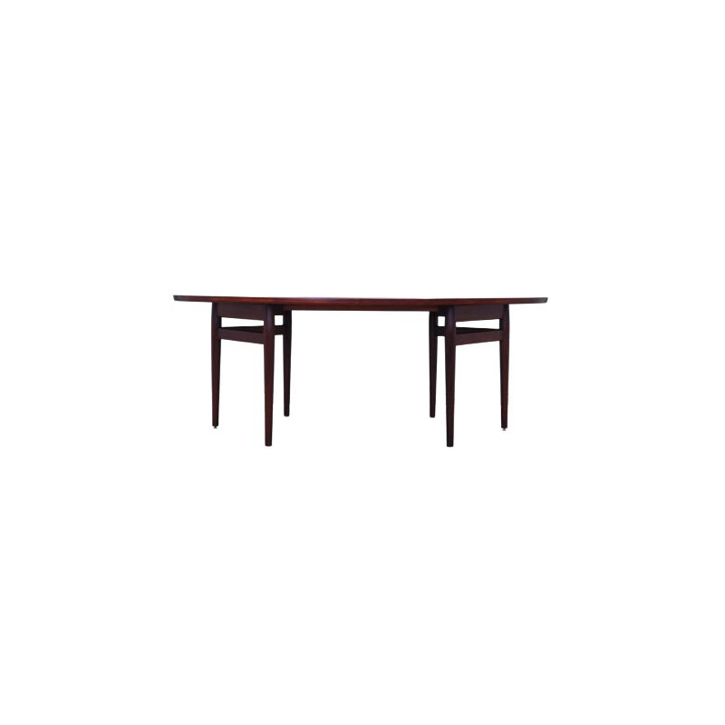 Ovaler Vintage-Tisch aus Palisanderholz von Arne Vodder Dänemark