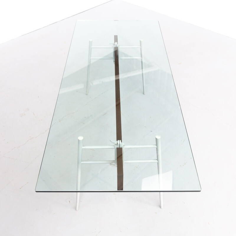 Vintage glass table by Philippe Starck for Cassina 1990s