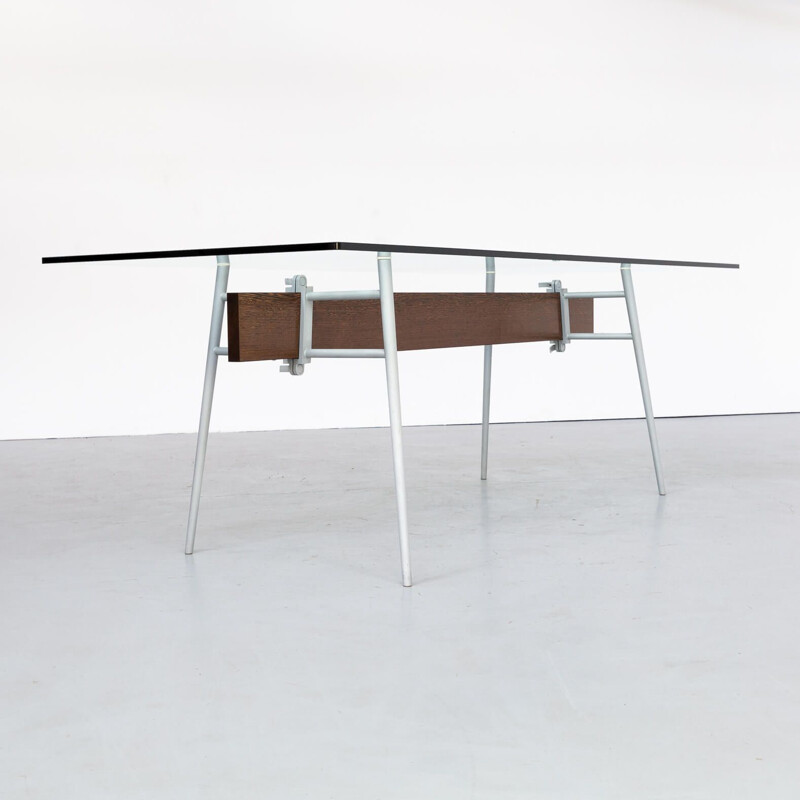 Vintage glass table by Philippe Starck for Cassina 1990s