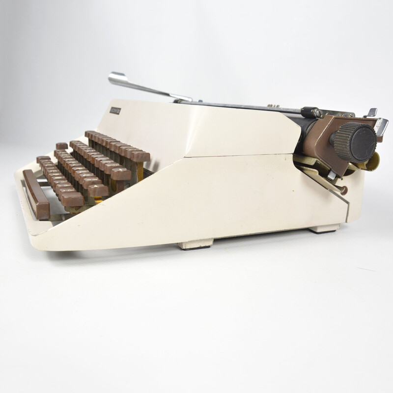 Machine à écrire vintage par Predom Łucznik Pologne 1970