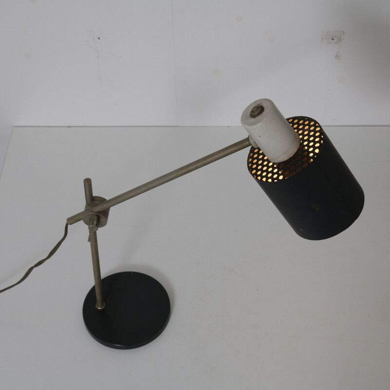 Vintage desk lamp by H. Busquet for Hala Netherlands 1950s