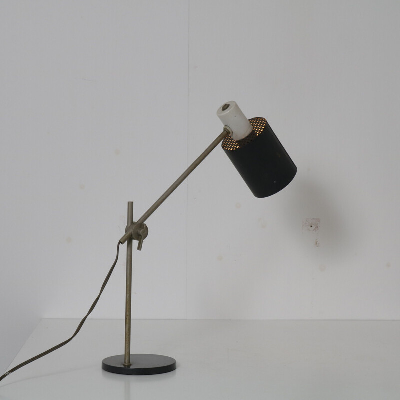 Vintage bureaulamp van H. Busquet voor Hala Nederland 1950