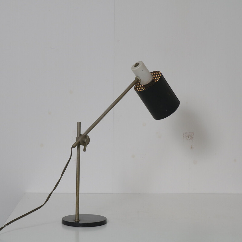 Vintage desk lamp by H. Busquet for Hala Netherlands 1950s