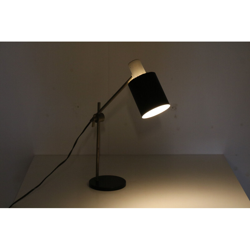 Vintage desk lamp by H. Busquet for Hala Netherlands 1950s