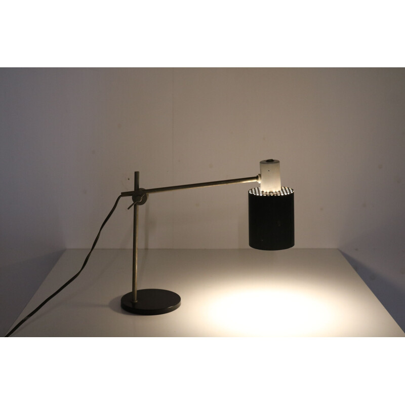Lampe de bureau vintage  par H. Busquet pour Hala Pays-Bas 1950