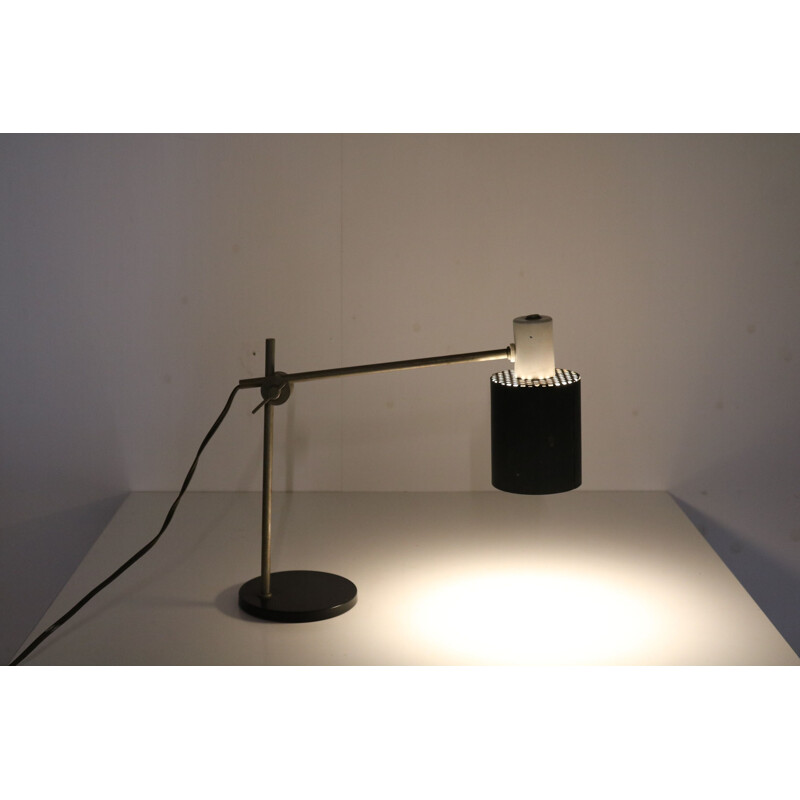 Vintage desk lamp by H. Busquet for Hala Netherlands 1950s