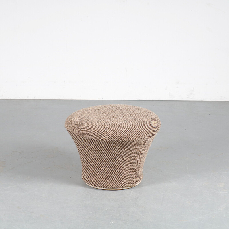 Vintage foot stool by Pierre Paulin for Artifort Netherlands 1960s