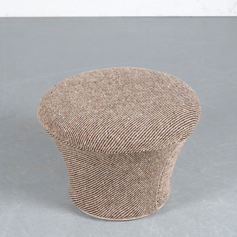 Vintage foot stool by Pierre Paulin for Artifort Netherlands 1960s