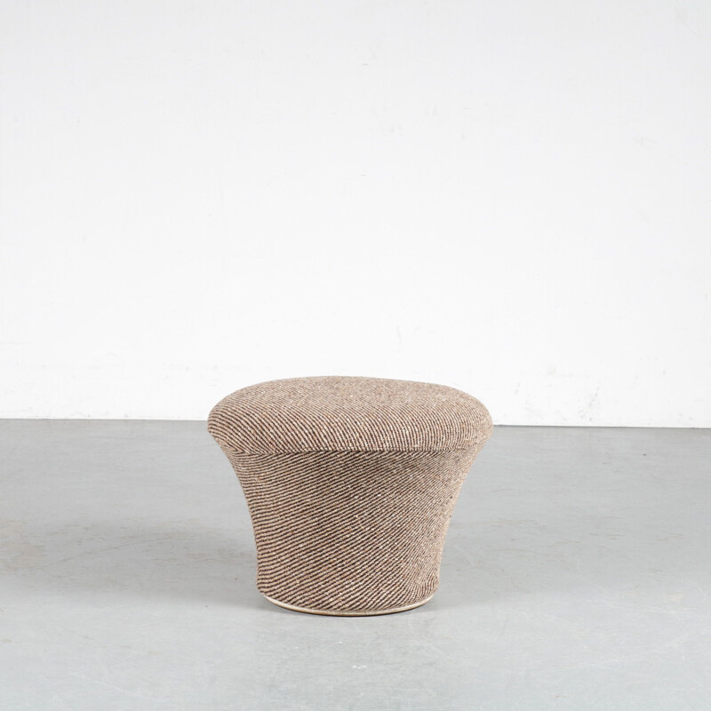 Vintage foot stool by Pierre Paulin for Artifort Netherlands 1960s