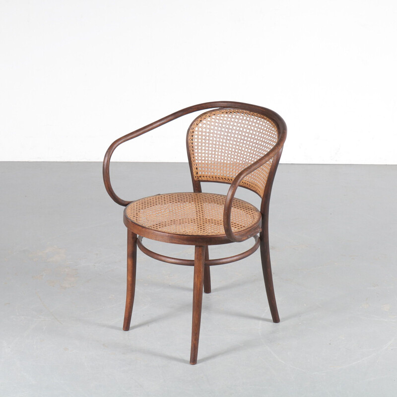 Vintage chair by Le Corbusier for Thonet France 1940s