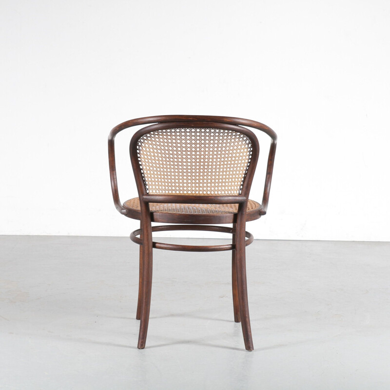 Vintage chair by Le Corbusier for Thonet France 1940s