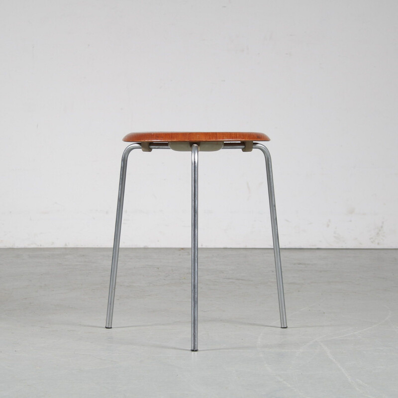 Vintage Dot stools by Arne Jacobsen for Fitz Hansen Netherlands 1960s