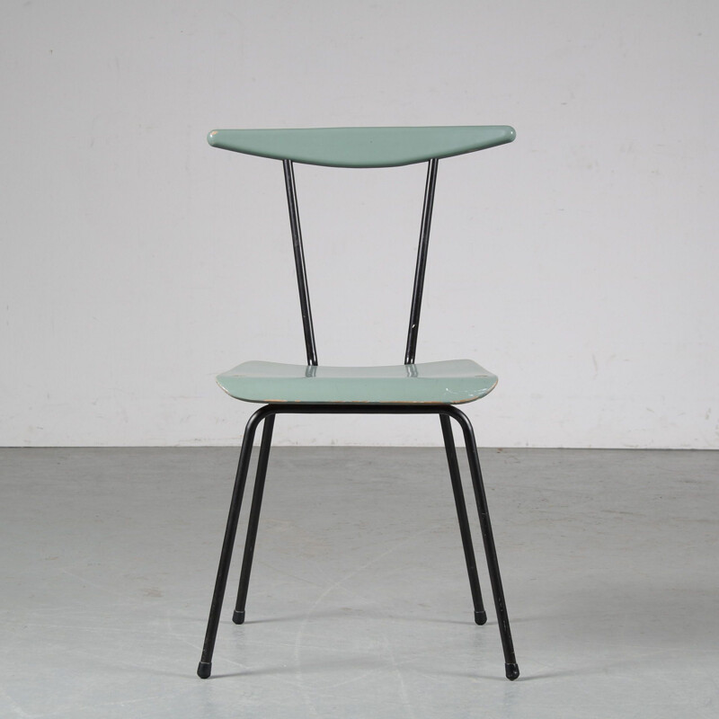Vintage chair and table Valet by Wim Rietveld for Auping Netherlands