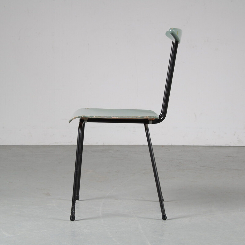 Vintage chair and table Valet by Wim Rietveld for Auping Netherlands