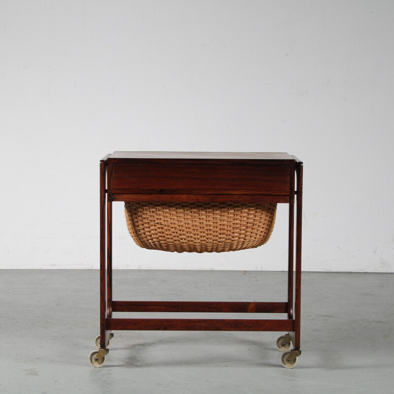 Vintage sewing table by BR Gelsted Denmark 1960s
