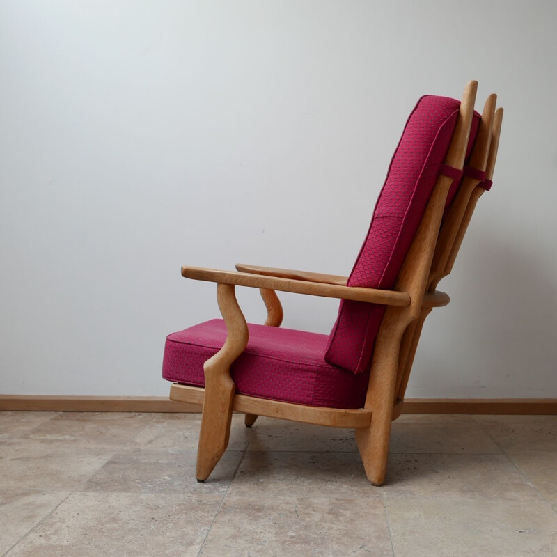 Vintage armchair by Guillerme and Chambron