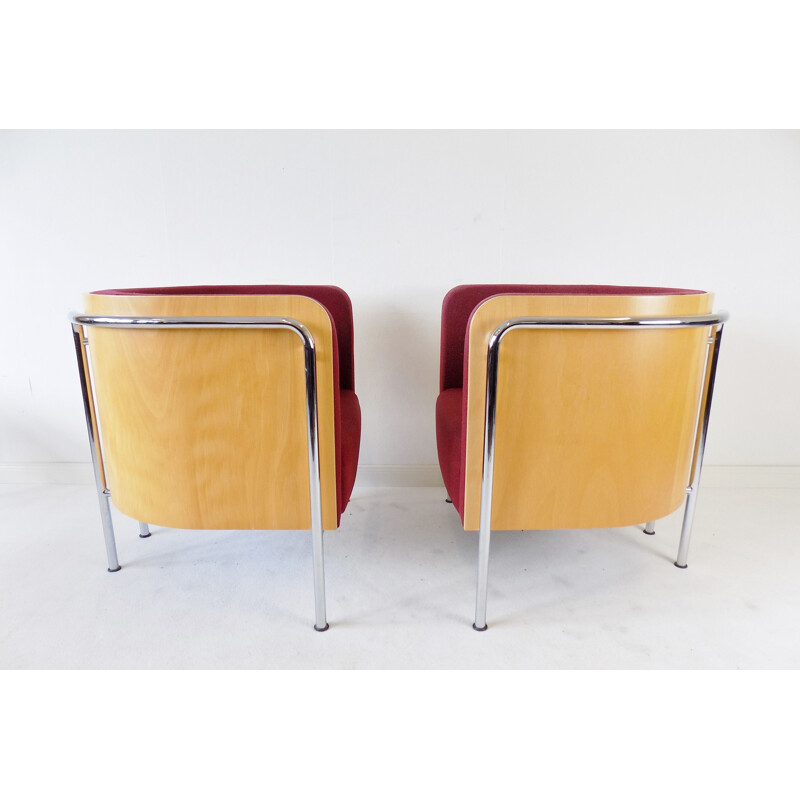 Paire de fauteuils vintage par Christoph Zschoke