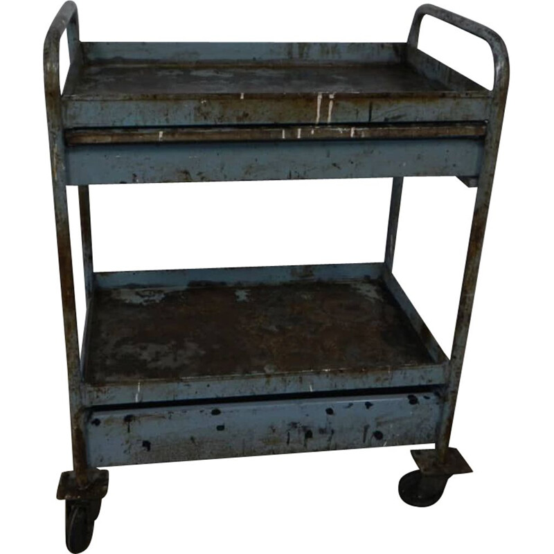 Vintage iron trolley 