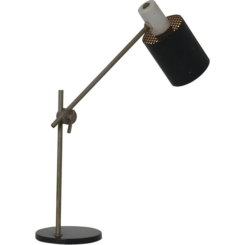 Vintage desk lamp by H. Busquet for Hala Netherlands 1950s