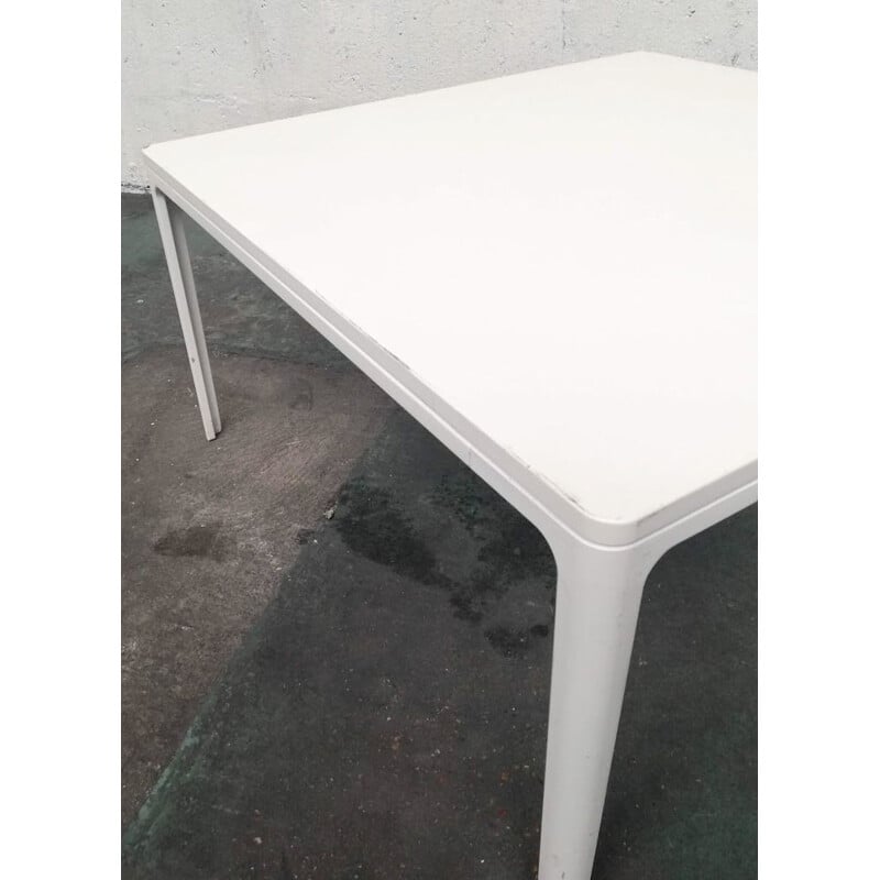 Tavolino vintage bianco di Jasper Morrison per Vitra