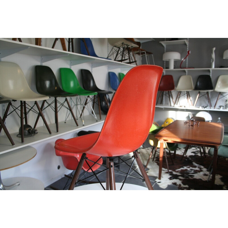 Chair EAMES "DSW", manufacturer Herman Miller - 1960s