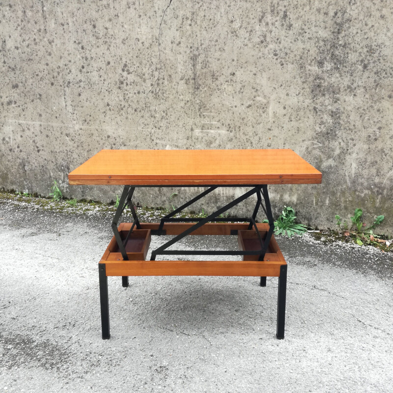 Table vintage extensible à 4 positions 