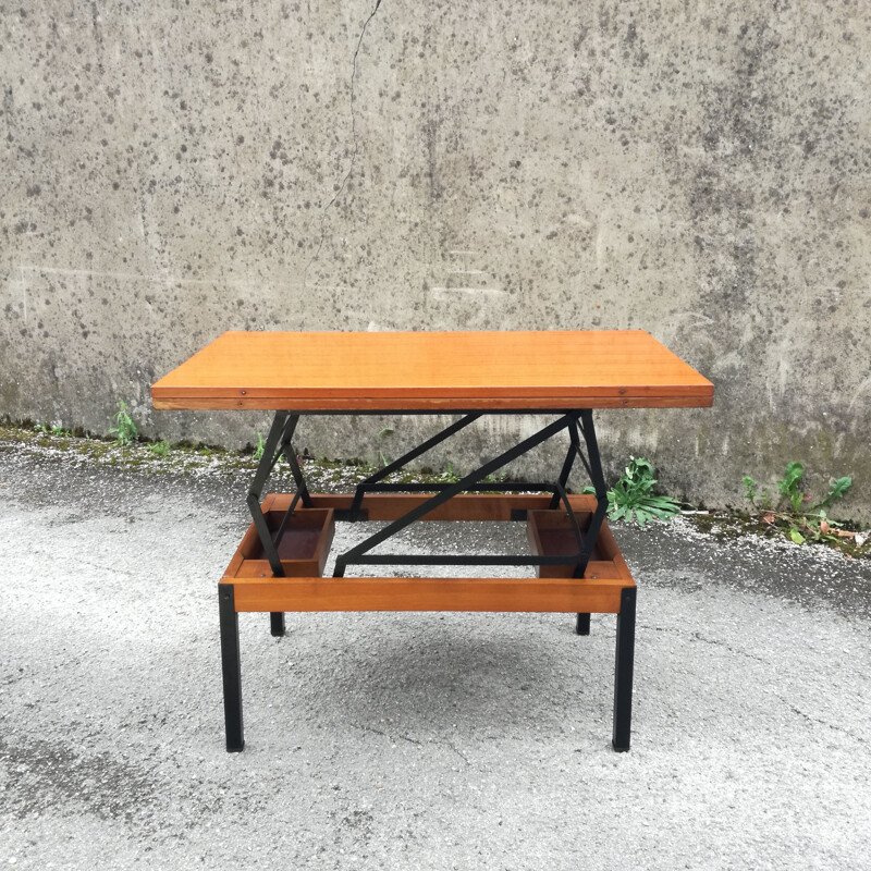 Vintage 4 position extendable table 