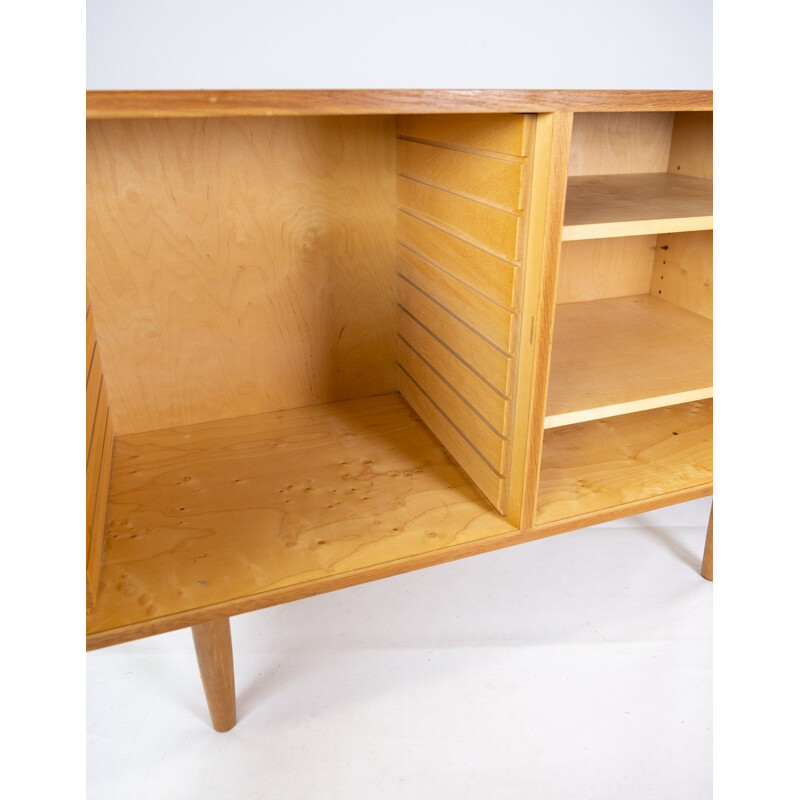 Vintage oak sideboard by Poul Hundevad, 1960