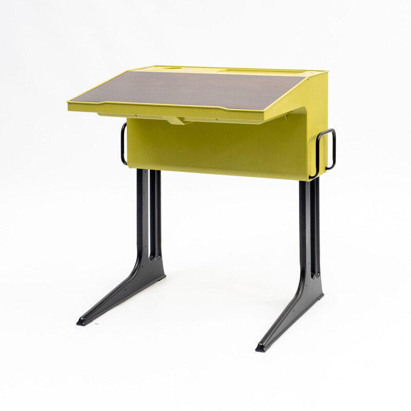 Vintage Flötotto desk by Luigi Coloni 1970s