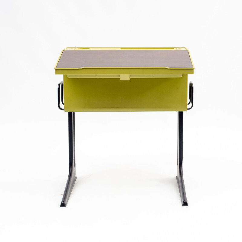 Vintage Flötotto desk by Luigi Coloni 1970s