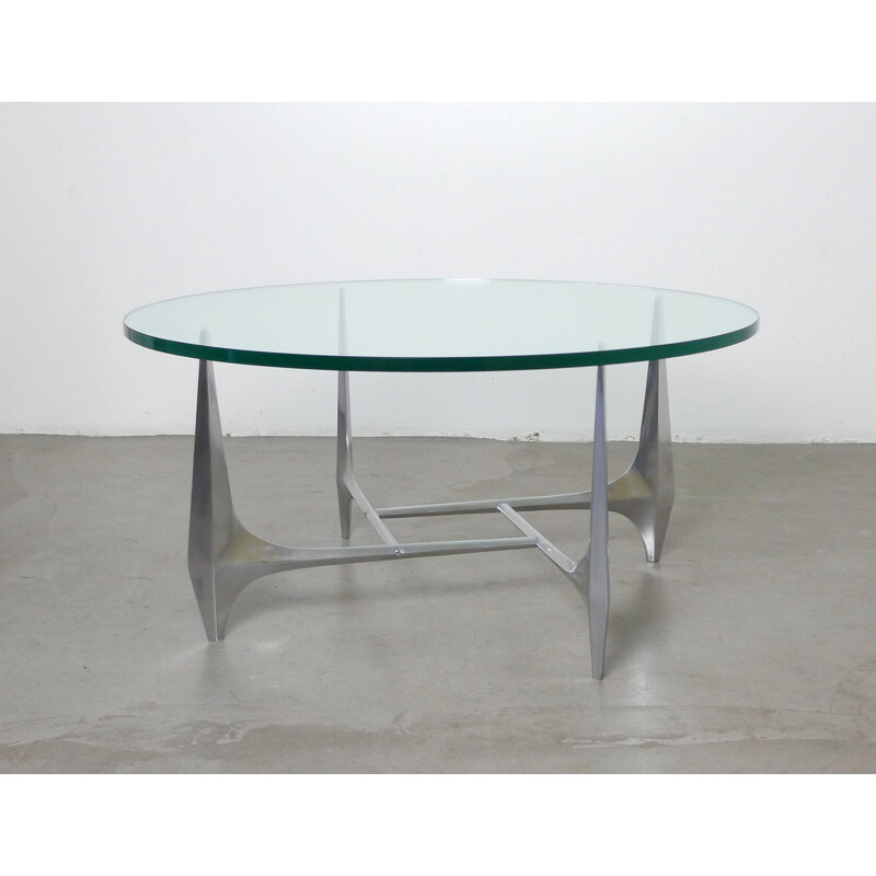Ronald Schmitt sculptural coffee table, Knut HESTERBERG - 1960s