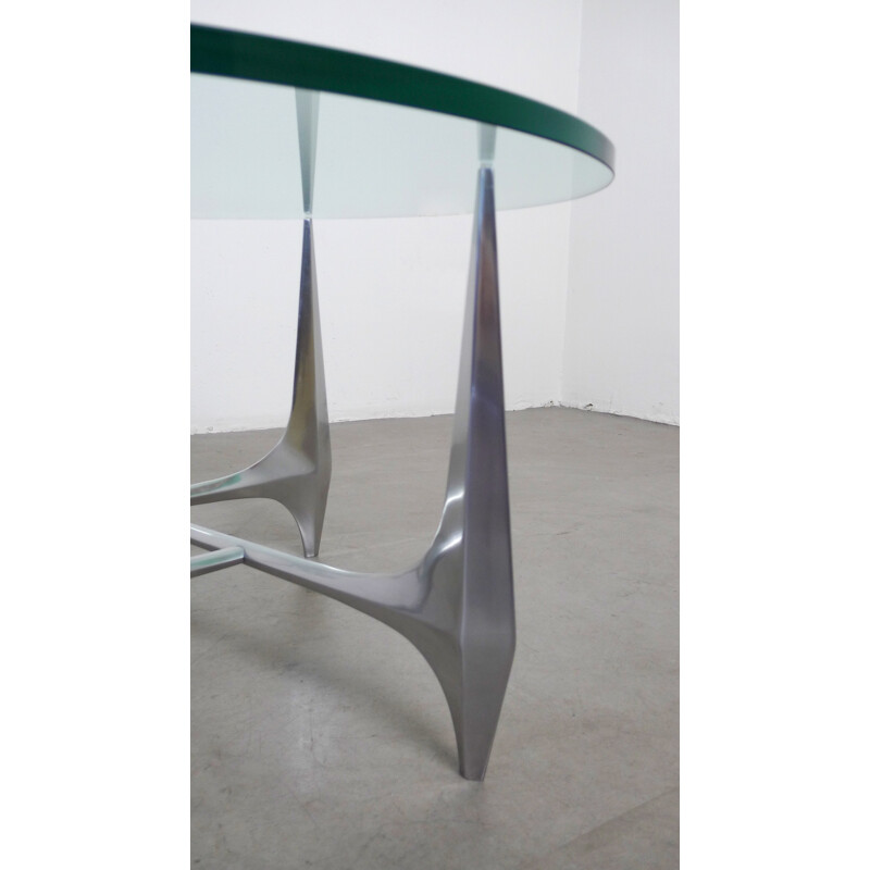 Ronald Schmitt sculptural coffee table, Knut HESTERBERG - 1960s