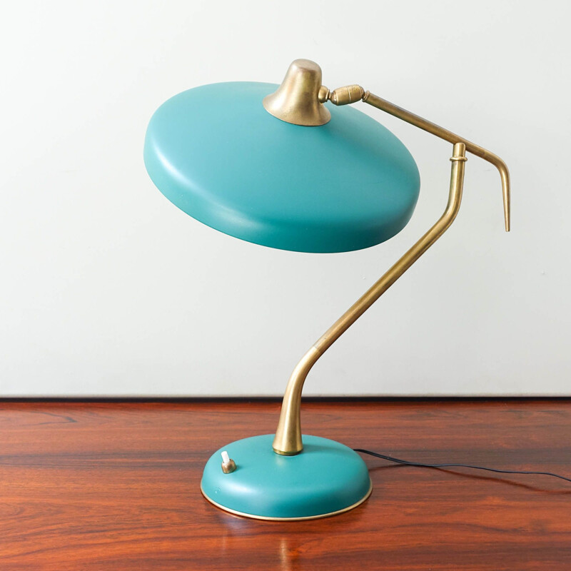 Vintage table lamp by Oscar Torlasco for LUMI Milano 1950s