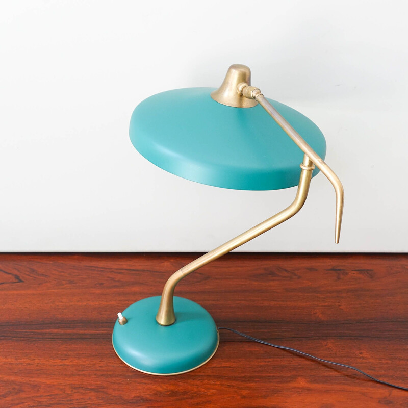 Vintage table lamp by Oscar Torlasco for LUMI Milano 1950s