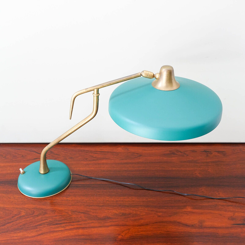 Vintage table lamp by Oscar Torlasco for LUMI Milano 1950s