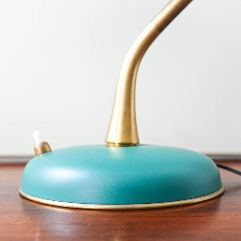 Vintage table lamp by Oscar Torlasco for LUMI Milano 1950s