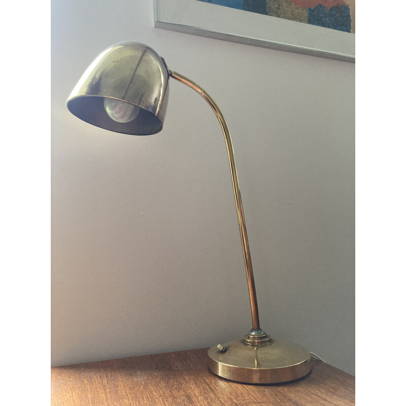 Vintage table lamp by Vilhelm Lauritzen for Fog &Morup 1940s
