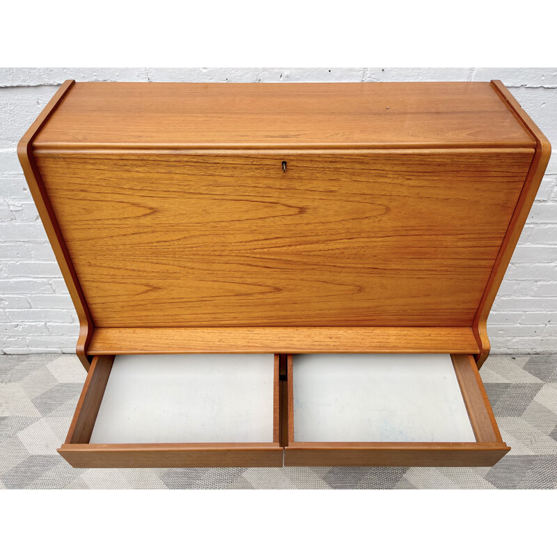 Bureau vintage en teck par Remploy 