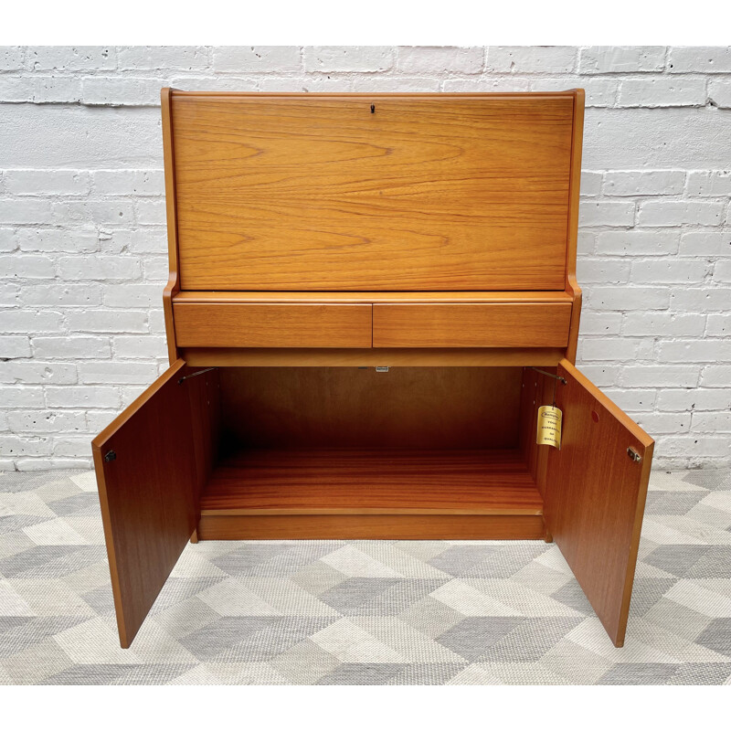 Vintage teak desk by Remploy 