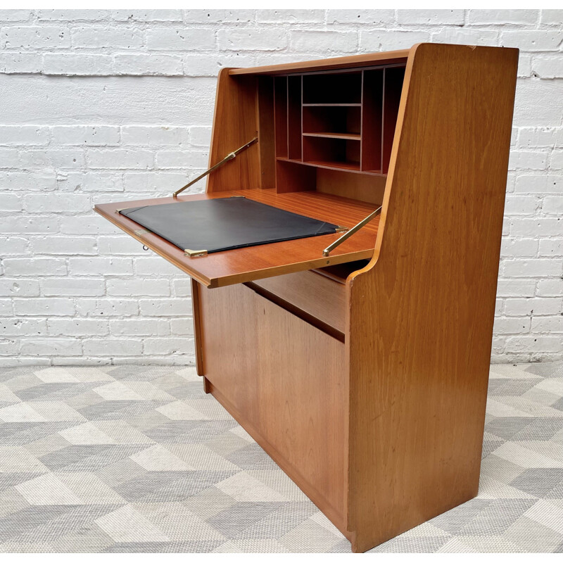 Bureau vintage en teck par Remploy 