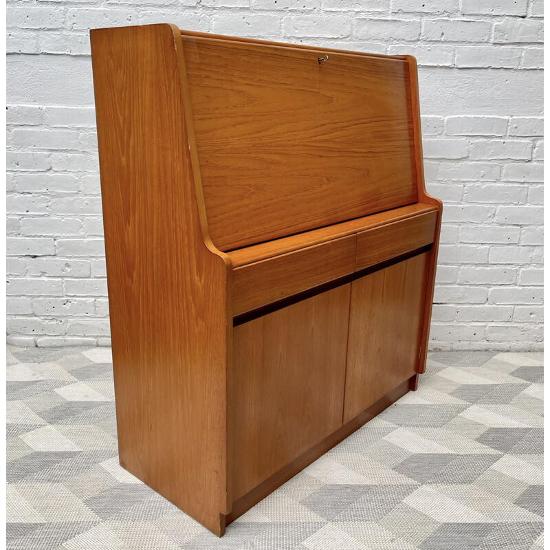 Bureau vintage en teck par Remploy 