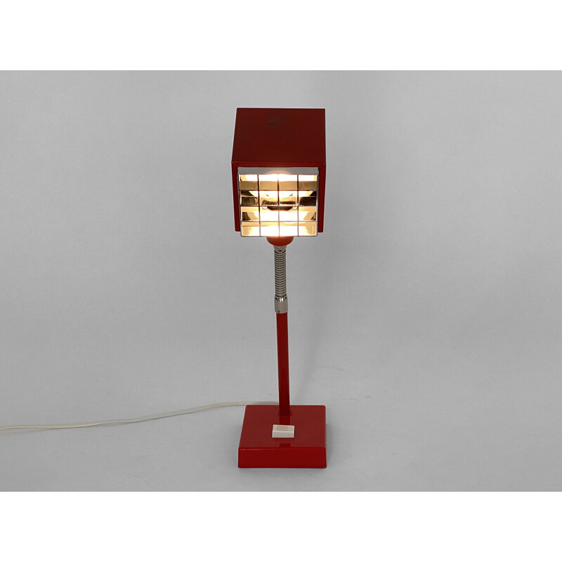 Vintage Kuben desk lamp by Björn Svensson for Elidus Sweden 1970s